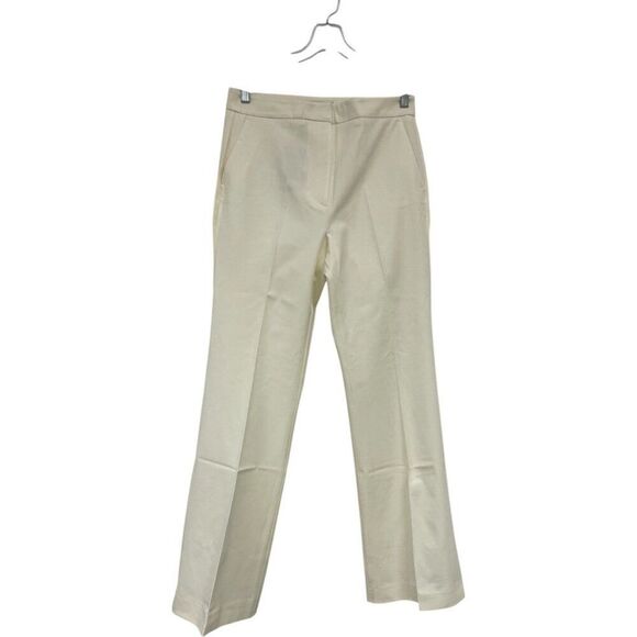 Boden Womens Bi-stretch Flared Pants trousers UK 12L US 8L Ivory R0250 NWT - Picture 2 of 10